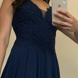 Navy Blue Prom Dress!!!